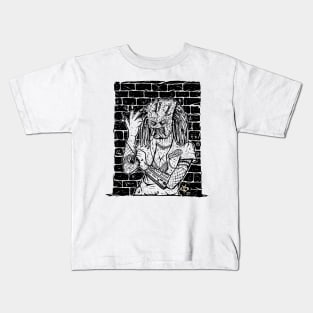 PUNK NURSE PREDATOR Kids T-Shirt